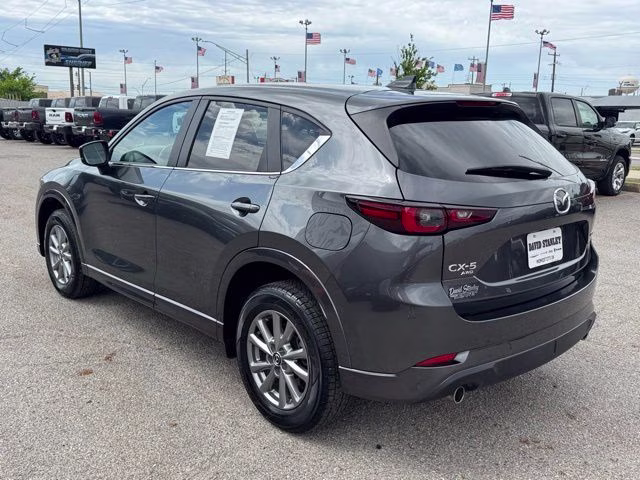 2025 Machine Gray Mazda CX-5 2.5 S Preferred Package AWD SUV