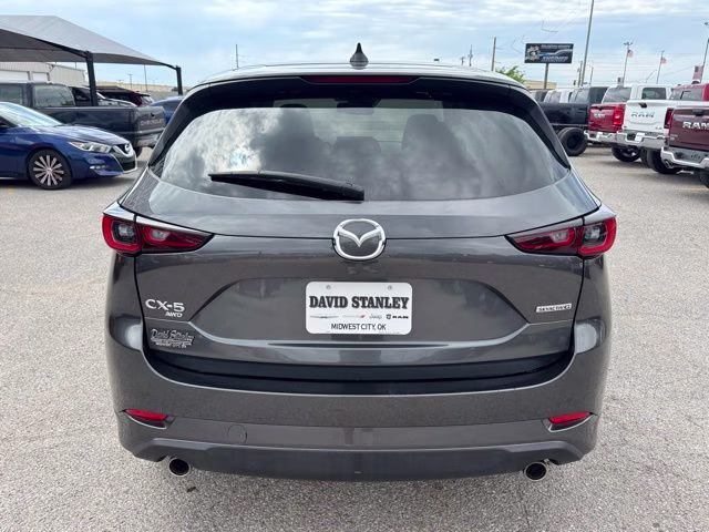 2025 Machine Gray Mazda CX-5 2.5 S Preferred Package AWD SUV