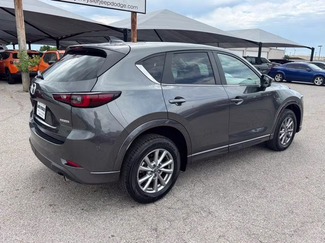 2025 Machine Gray Mazda CX-5 2.5 S Preferred Package AWD SUV