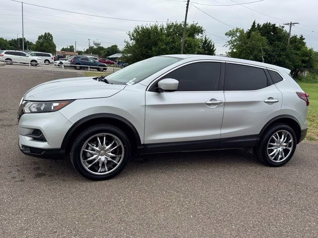 2021 Brilliant Silver Metallic Nissan Rogue Sport S AWD SUV