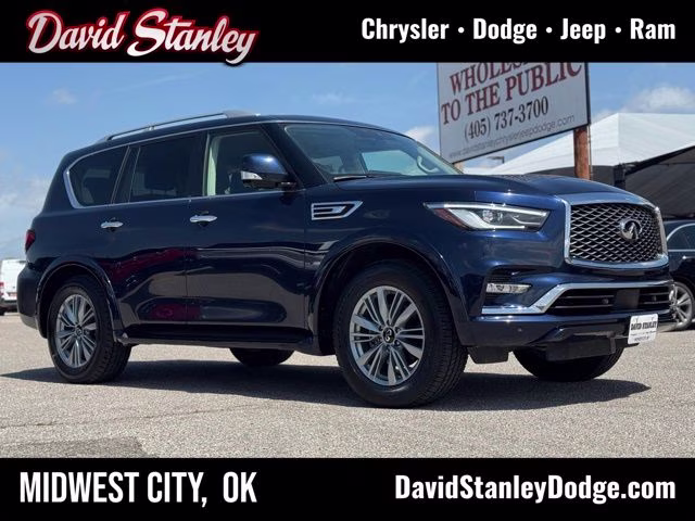 2024 Hermosa Blue INFINITI QX80 LUXE RWD SUV