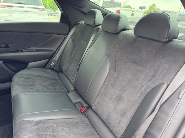 2025 Atlas White Hyundai Elantra N Base FWD Sedan