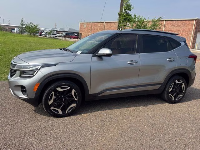 2024 Steel Gray Kia Seltos SX AWD SUV