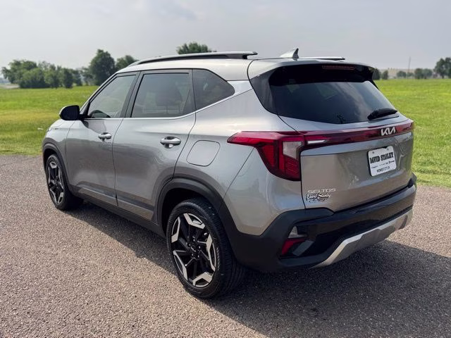 2024 Steel Gray Kia Seltos SX AWD SUV