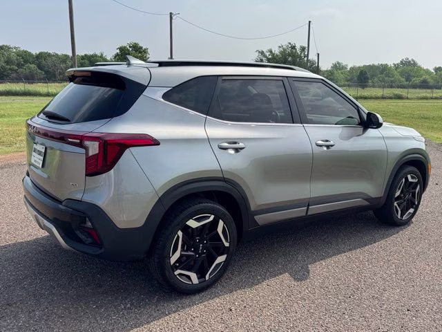 2024 Steel Gray Kia Seltos SX AWD SUV