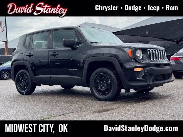 2019 Black Clearcoat Jeep Renegade Sport 4X4 SUV