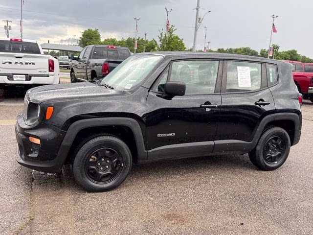 2019 Black Clearcoat Jeep Renegade Sport 4X4 SUV