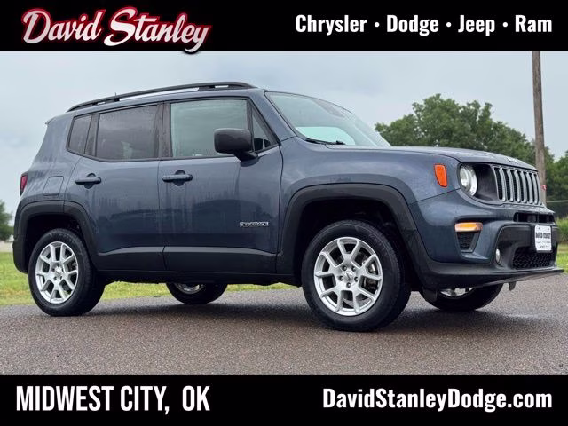 2022 Slate Blue Jeep Renegade Latitude 4X4 SUV