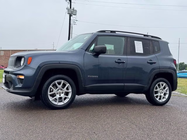 2022 Slate Blue Jeep Renegade Latitude 4X4 SUV