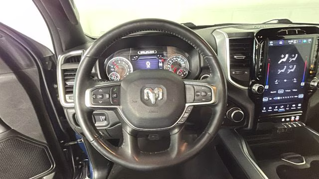 2024 Patriot Blue Pearlcoat Ram 1500 Big Horn/Lone Star 4X4 Truck