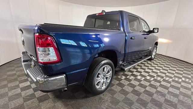 2024 Patriot Blue Pearlcoat Ram 1500 Big Horn/Lone Star 4X4 Truck