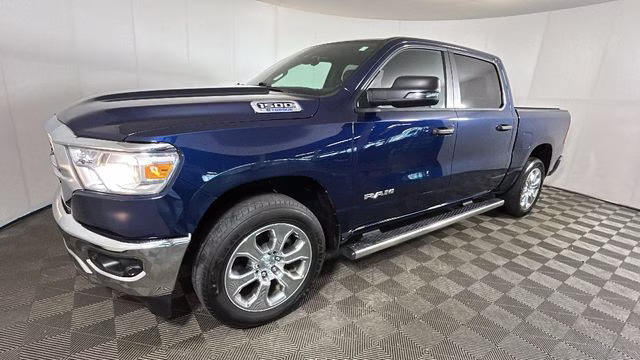 2024 Patriot Blue Pearlcoat Ram 1500 Big Horn/Lone Star 4X4 Truck