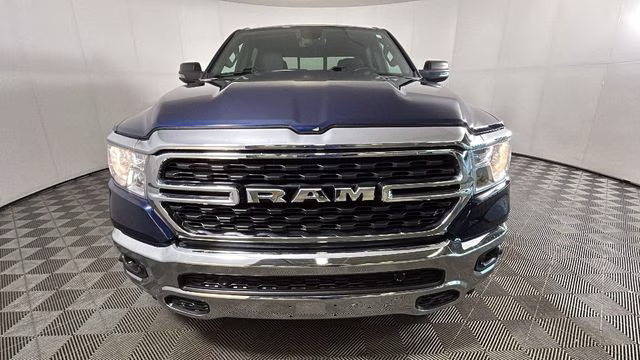 2024 Patriot Blue Pearlcoat Ram 1500 Big Horn/Lone Star 4X4 Truck