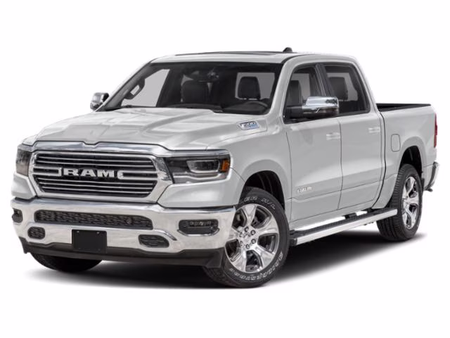 2023 Bright White Clearcoat Ram 1500 Laramie 4X4 Truck