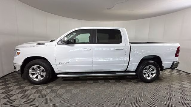 2023 Bright White Clearcoat Ram 1500 Laramie 4X4 Truck