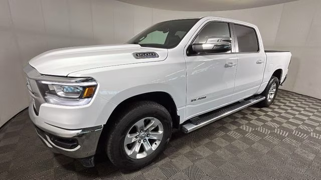2023 Bright White Clearcoat Ram 1500 Laramie 4X4 Truck