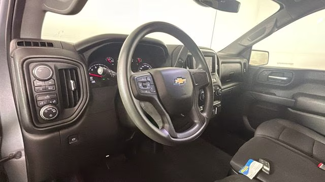 2024 Gray Chevrolet Silverado 1500 Custom 4X4 Truck