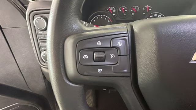 2024 Gray Chevrolet Silverado 1500 Custom 4X4 Truck