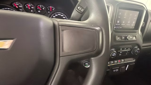 2024 Gray Chevrolet Silverado 1500 Custom 4X4 Truck