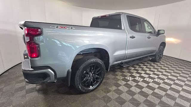 2024 Gray Chevrolet Silverado 1500 Custom 4X4 Truck