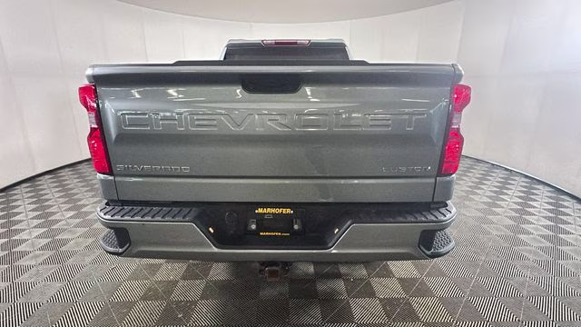2024 Gray Chevrolet Silverado 1500 Custom 4X4 Truck