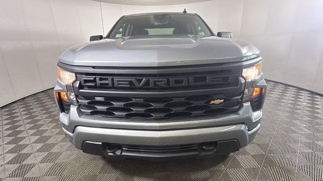2024 Gray Chevrolet Silverado 1500 Custom 4X4 Truck