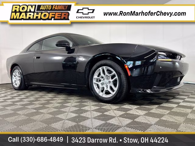 2025 Diamond Black Dodge Charger R/T AWD Coupe