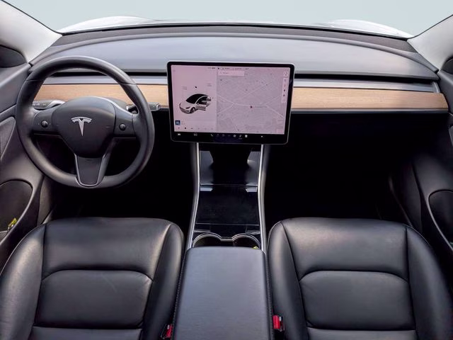 2020 Pearl White Multi-Coat Tesla Model 3 Long Range AWD Sedan
