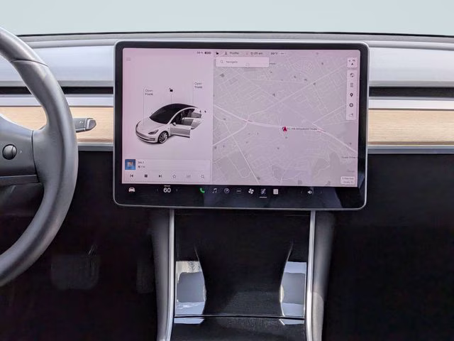 2020 Pearl White Multi-Coat Tesla Model 3 Long Range AWD Sedan