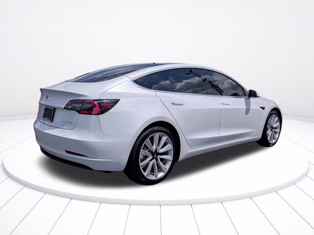 2020 Pearl White Multi-Coat Tesla Model 3 Long Range AWD Sedan
