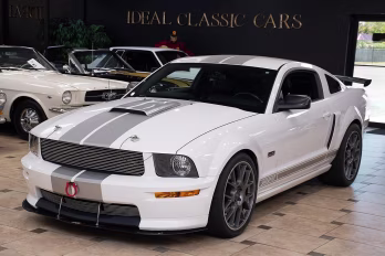 2007 White Ford Mustang Shelby GT Coupe