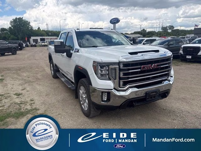 2020 White GMC Sierra 2500HD SLT 4X4 Truck