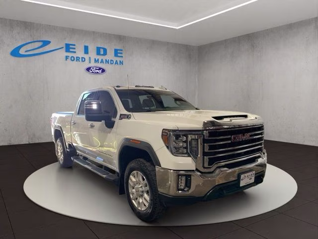 2020 White GMC Sierra 2500HD SLT 4X4 Truck
