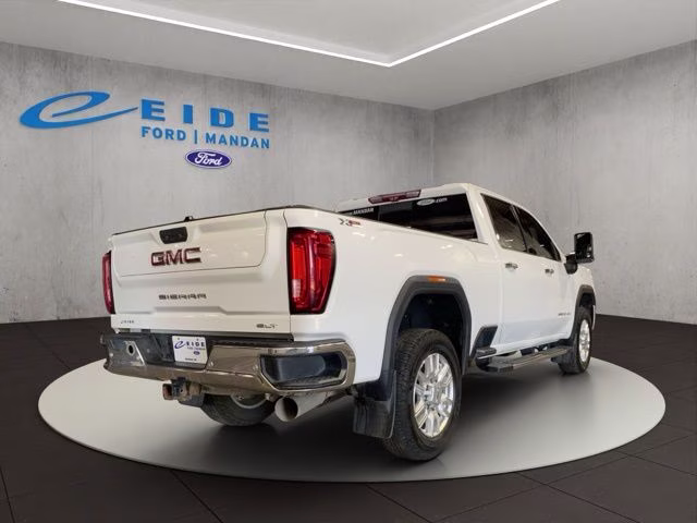 2020 White GMC Sierra 2500HD SLT 4X4 Truck