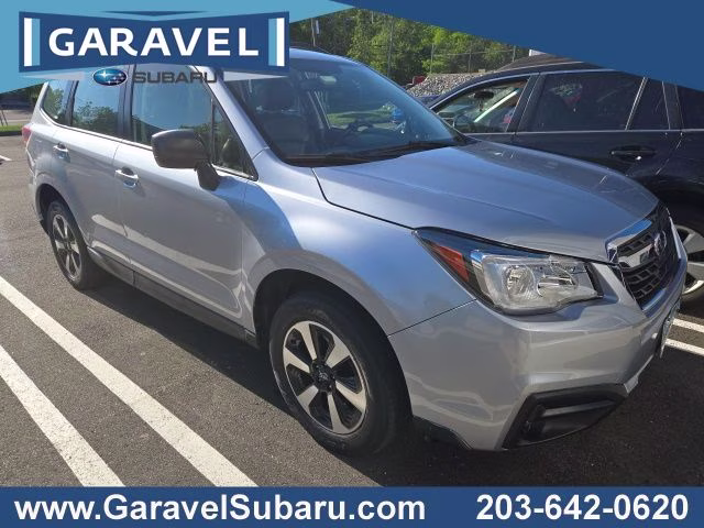 2018 Ice Silver Metallic Subaru Forester 2.5i AWD SUV