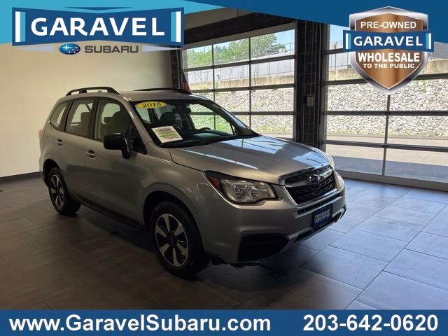 2018 Ice Silver Metallic Subaru Forester 2.5i AWD SUV