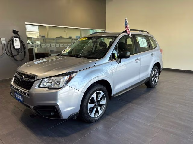 2018 Ice Silver Metallic Subaru Forester 2.5i AWD SUV