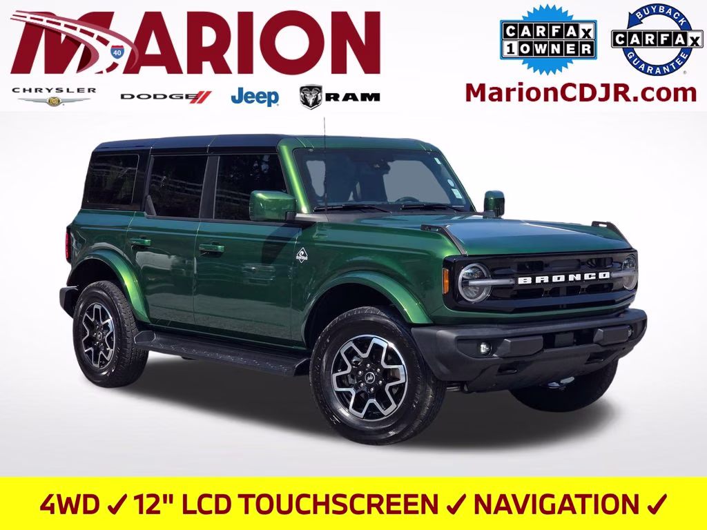 2025 Eruption Green Metallic Ford Bronco Outer Banks 4X4 SUV