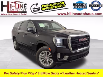 2022 Onyx Black GMC Yukon XL SLE 4X4 SUV