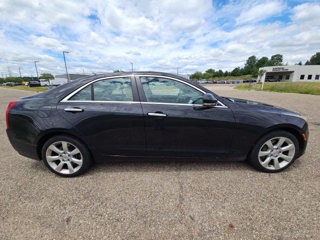 2013 Black Diamond Tricoat Cadillac ATS 3.6L Performance AWD Sedan