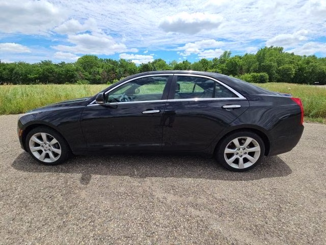 2013 Black Diamond Tricoat Cadillac ATS 3.6L Performance AWD Sedan