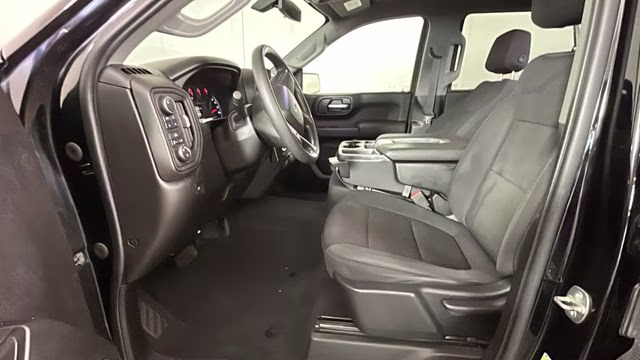 2021 Black Chevrolet Silverado 1500 Custom Trail Boss 4X4 Truck
