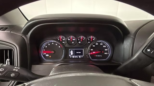 2021 Black Chevrolet Silverado 1500 Custom Trail Boss 4X4 Truck