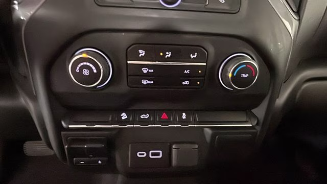 2021 Black Chevrolet Silverado 1500 Custom Trail Boss 4X4 Truck