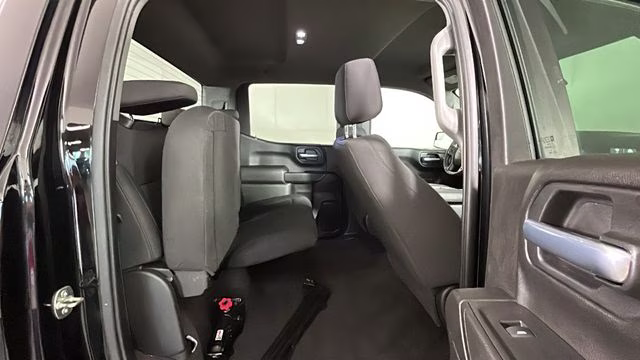 2021 Black Chevrolet Silverado 1500 Custom Trail Boss 4X4 Truck