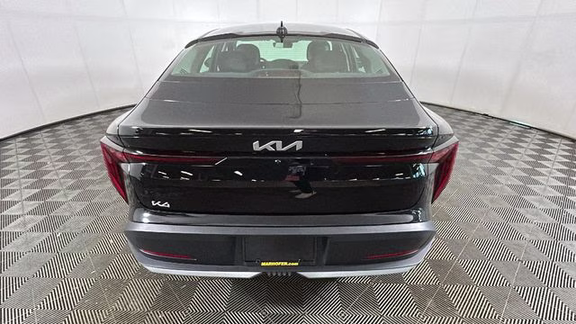 2025 Aurora Black Pearl Kia K4 LXS FWD Sedan