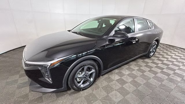 2025 Aurora Black Pearl Kia K4 LXS FWD Sedan