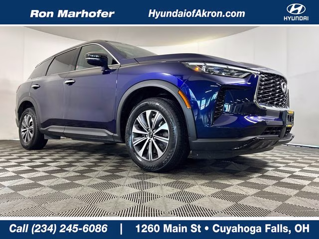 2023 Grand Blue INFINITI QX60 PURE AWD SUV