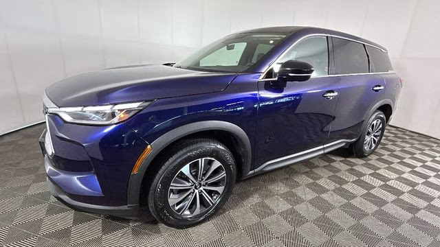 2023 Grand Blue INFINITI QX60 PURE AWD SUV