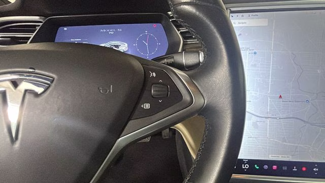 2015 Titanium Metallic Tesla Model S 70D RWD Hatchback